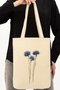 Zoozie Bags 1171 Bolso de Mano de Algodón Color Crema 35 x 40 x 8 cm